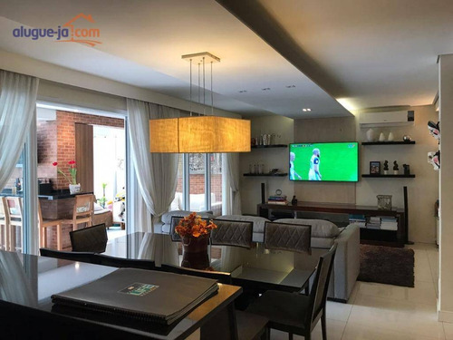 Apartamento House Garden Semi Mobiliado No Brooklin Novo - Ap11145