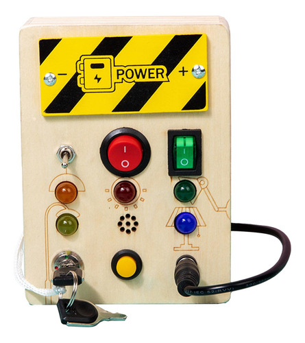 Tablero De Actividad Led, Juguetes Sensoriales De