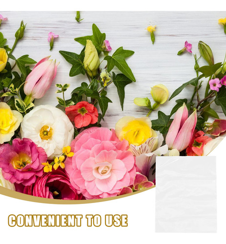 50 Bolsas Para Flores, Ramo De Flores, Bolsa Para Conservar