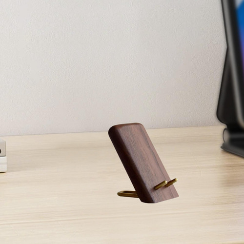 Soporte Para Teléfono De Escritorio, Soporte Para Marrón