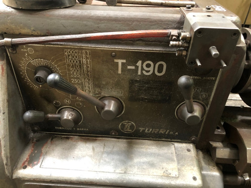 Torno Paralelo Turri T190 C/freno Y Embrague Envío Interior