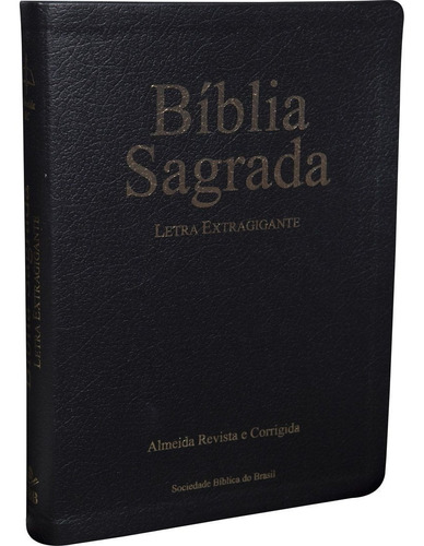 Bíblia Sagrada Letra Extra Gigante Almeida (rc) Frete Grátis