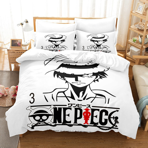 Juegos De Cama De Anime One Piece, Monkey D. Luffy, Doble