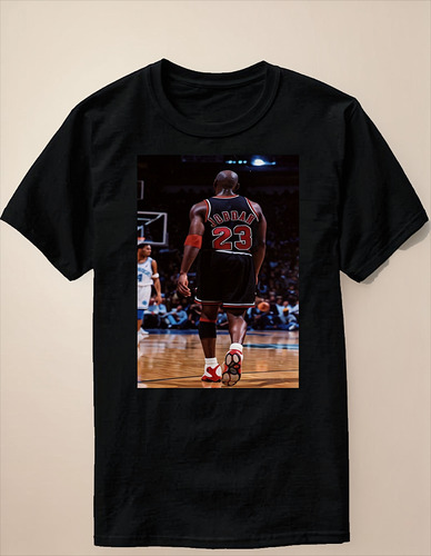 Remera Michael Jordan Chicago Bulls Algodón Peinado Premium