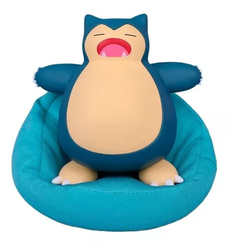 Boneco Bulbassauro Pokémon Dormindo Com Almofada Puff Fofos