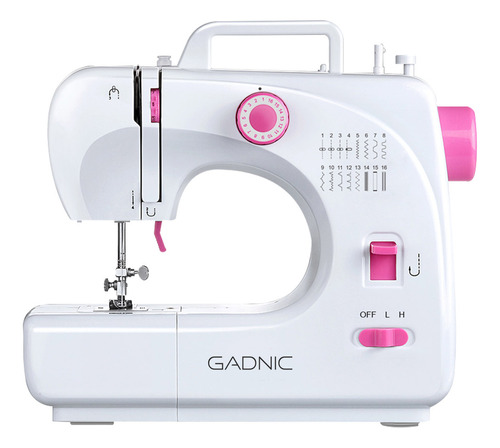 Maquina De Coser Gadnic Hogar 16 Tipos De Puntada Cargador