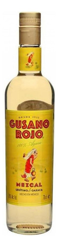 Pack De 2 Mezcal Gusano Rojo Paquete C/5 Variado - 50 Ml