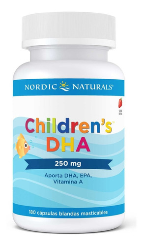 Childrens Dha  Y Epa Con Omega 3 Para Niños  Nordic / 180