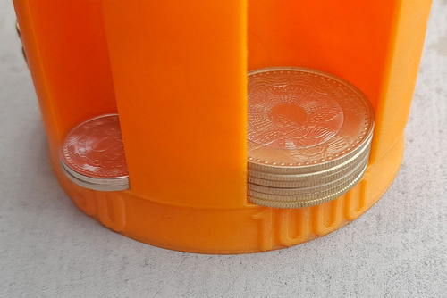 Organizador De Monedas Colombianas - Ideas Creativas 3d