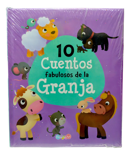 Libro De Cuentos Infantiles 10 Cuentos Fabulosos De La Granja Tapa Dura Breves Historias Con Valores Y Enseñanzas