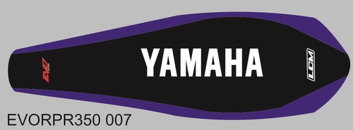 Imagen 3 de 10 de Funda De Asiento Yamaha Raptor 250 Varios Colores Lcm Juri