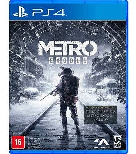 Medios físicos de Metro Exodus Ps4