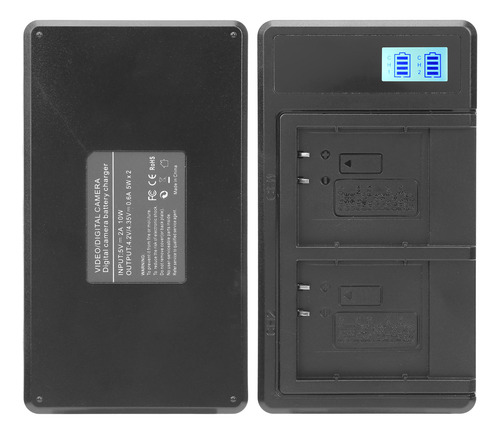 Cámara Con Pantalla Lcd, Pantalla De Batería, Carga De Doble