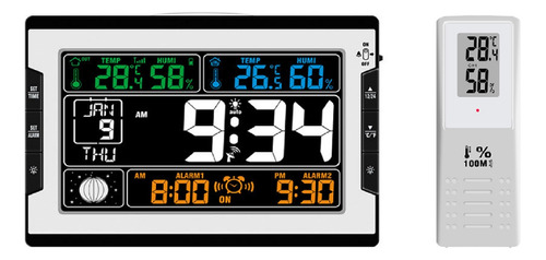 Reloj Digital Multifuncional Termohigrómetro Reloj &