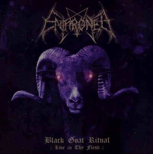 Enthroned - Black Goat Ritual (live In Thy Flesh) Cd Mayhem