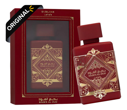 Perfume Badee Al Oud Sublime Lataffa 100ml Eau De Parfum Original Com Selo