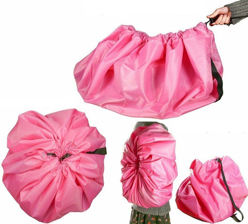 Imagen 4 de 6 de Bolsa Gigante Para Guardar Organizar Juguetes 1.5m Diametro