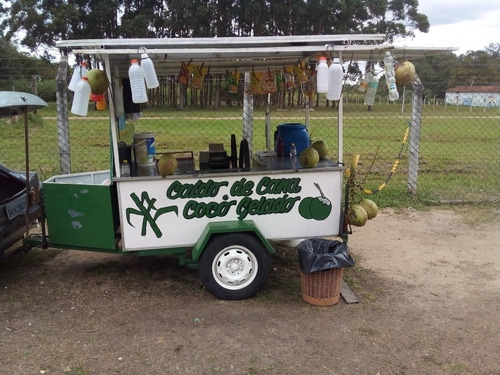 Carretinhá Reboque Para Caldo De Cana