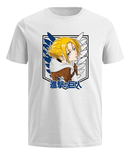 Playera Shingueki No Kyogin Anime Snk Camiseta Annie Titan 