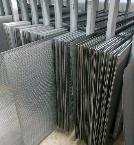 Lamina Acero Inox 304 Perforada 1mm Perf. 1mm Sep. 2mm