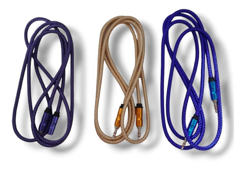 Imagen 2 de 4 de Cable Auxiliar Audio 1.5 Metros