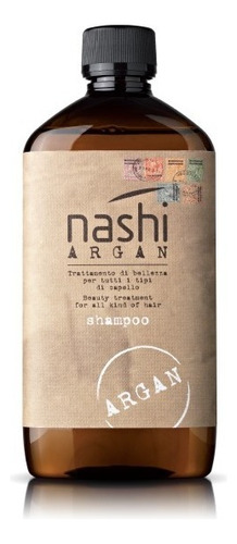 Nashi Argan Shampoo, Hidratante De Origen Natural, 500ml
