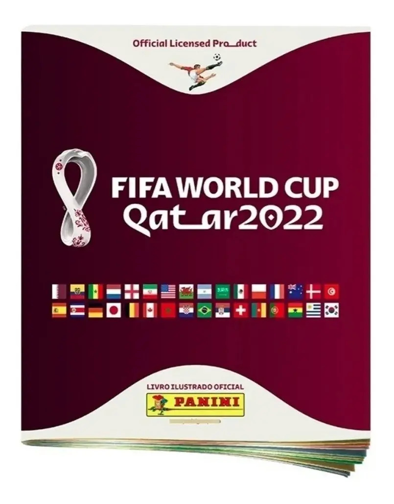 Álbum Copa Mundial Albo 2022 Tapa blanda Copa Mundial de la FIFA Qatar