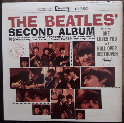 Lp Vinil (vg) The Beatles Second Album Ed Us Re 1973 Win