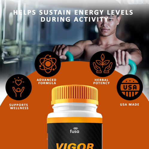Fusa Vigor Force Suplemento Multivitamínico Cápsulas 60