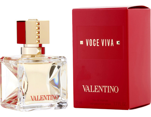 Perfume Valentino Voce Viva Eau De Parfum, 50 Ml, Para Mujer