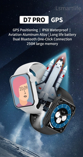 Smart Watch D7 Pro Con Gps Y Asistente De Voz