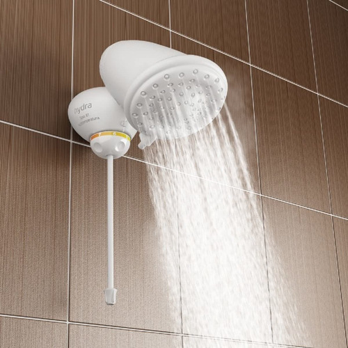 Chuveiro elétrico de parede Hydra Spot 8T branco 5500W 127V