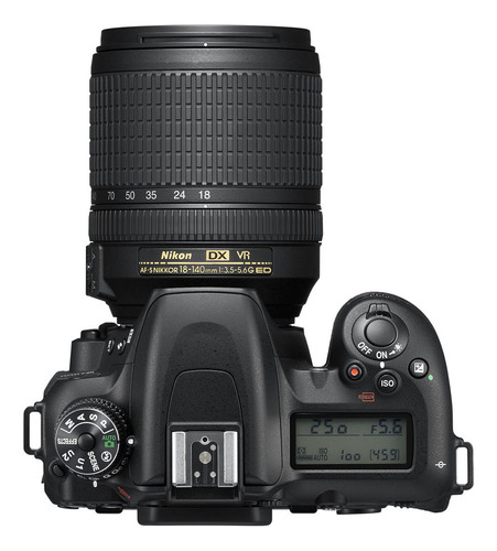 Nikon D7500 Câmera Fotográfica E Lente 18-140mm Vr Preta