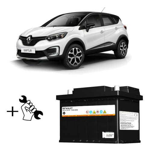 Bateria 60 Amp 12v Renault Captur Con Instalacion