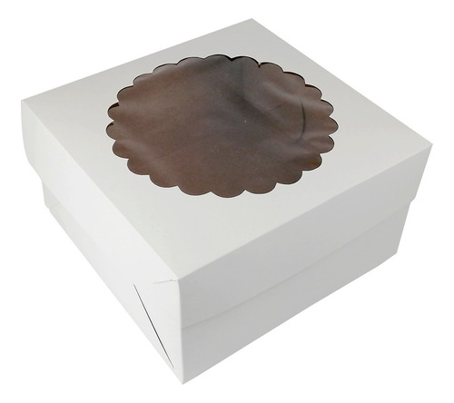 Caja Nube Baja Para Tortas X30 Unidades