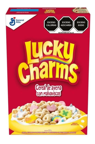Cereal Nestlé Lucky Charms De Avena Con Malvaviscos 297 G