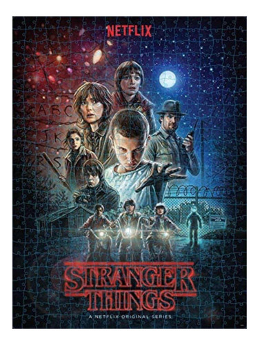 Stranger Things Rompecabezas 500 Piezas 1era Ed.2020 936k