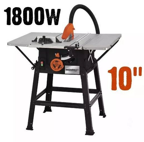 Sierra Circular De Mesa 1800w Gladiator Pro Sm710/3 + Regalo