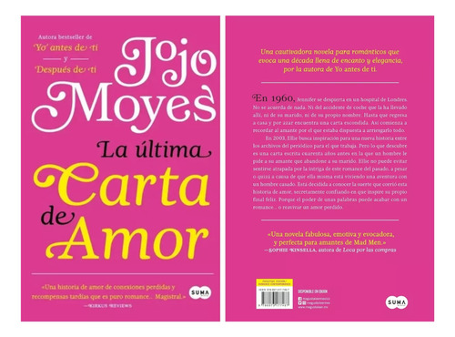 La Última Carta De Amor - Jojo Moyes ( Original)