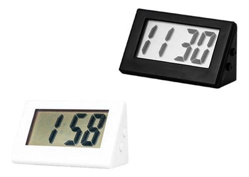 2x Mini Reloj Electrónico Lcd, Reloj De Mesa Simple,