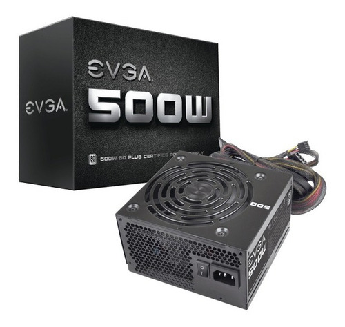 Fuente De Poder Evga 500w 80 Plus