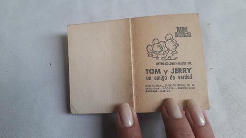 Cuento Bolsillo * Tom Y Jerry * Bruguera 1969 Mini Infancia (Usado)