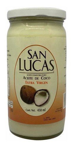 Aceite De Coco San Lucas Extra Virgen