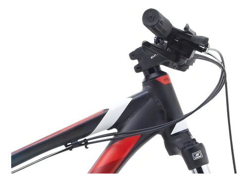 Mountain bike Polygon Bikes Cascade 4 R27.5 16" 24V com freio a disco hidráulico cor azul/vermelho