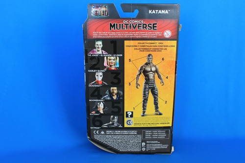 Katana Suicide Squad Dc Multiverse (Usado)