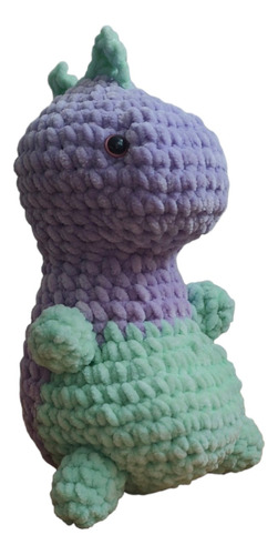 Muñeco Tejido A Crochet Amigurumi Dino T-rex