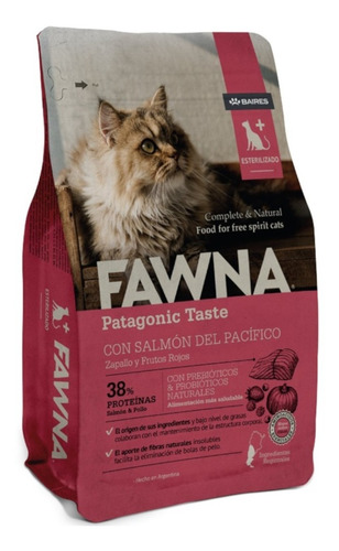 Fawna Gato Adulto Esterilizado X 3 Kg Boedo