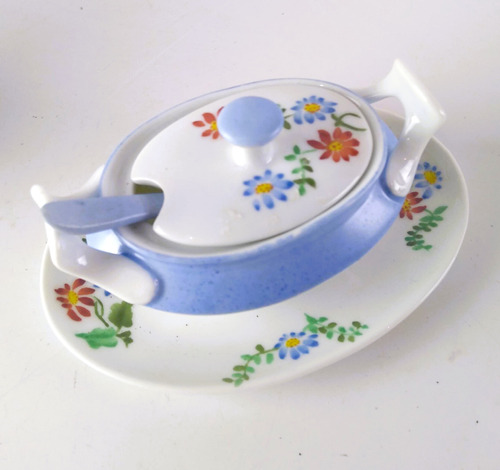 Antiga Molheira Pimenteira Em Porcelana Schmidt 10467 Rrdeco