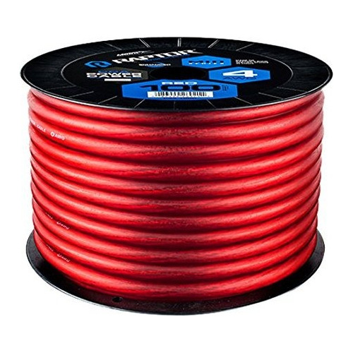 Raptor R4r4-100 Mid Serie - Cable De Alimentación (rojo)