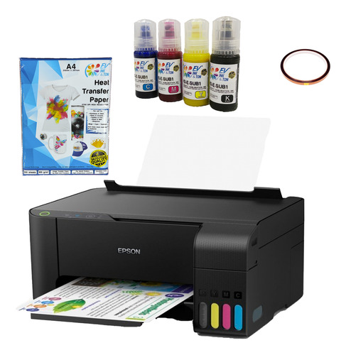 Impresora Epson Sublimación P/ Planchas 8 En 1 Taza Playeras